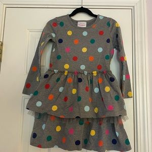 Hanna Andersson Rainbow Dot Dress 110 (5)